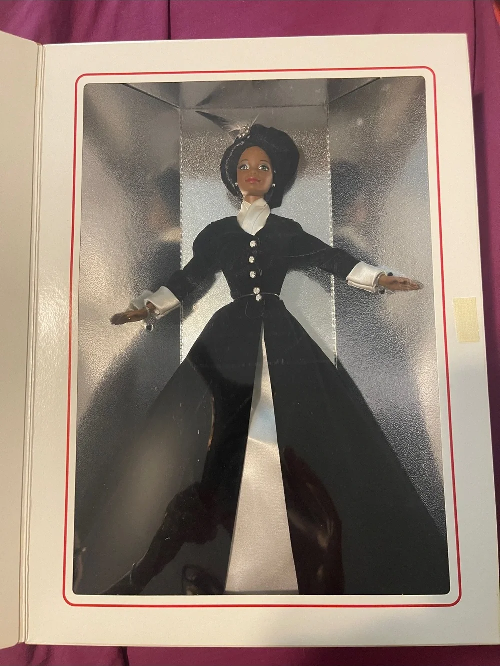 Barbie Black and White Collector Doll in Elegant Gown
